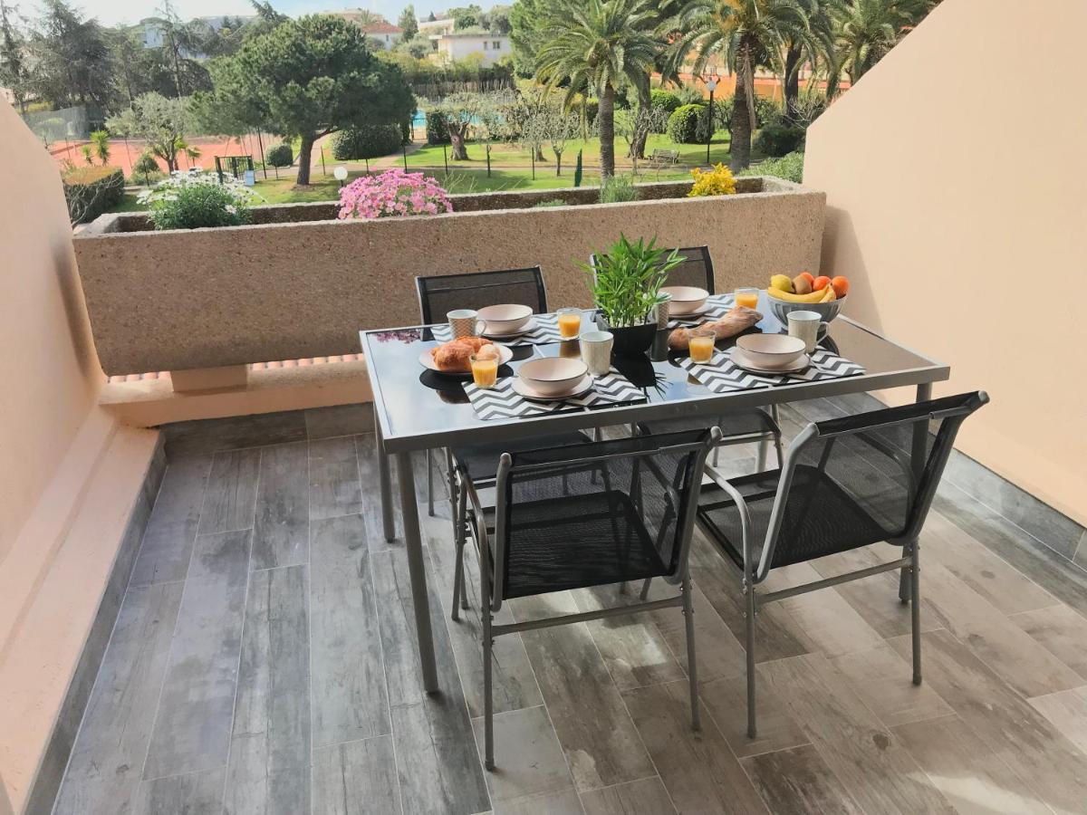 Appartement 2 Pieces, Renove, 2 Piscines+Tennis, Mer, Climatisation Antibes Exteriör bild