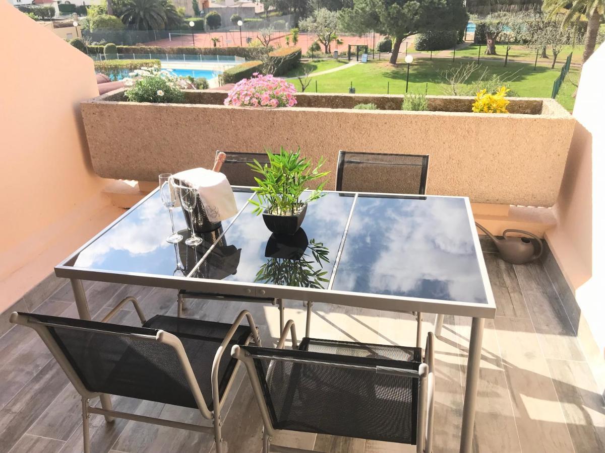 Appartement 2 Pieces, Renove, 2 Piscines+Tennis, Mer, Climatisation Antibes Exteriör bild
