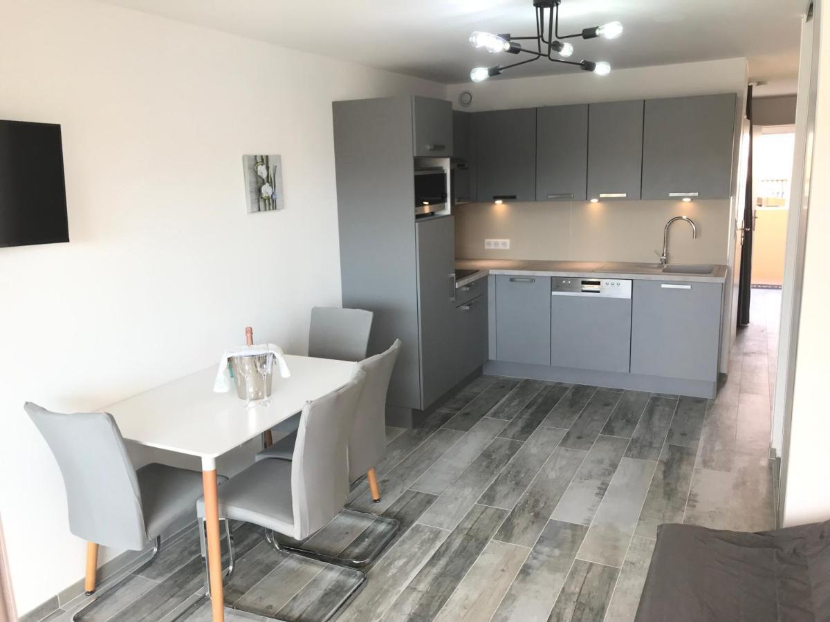 Appartement 2 Pieces, Renove, 2 Piscines+Tennis, Mer, Climatisation Antibes Exteriör bild